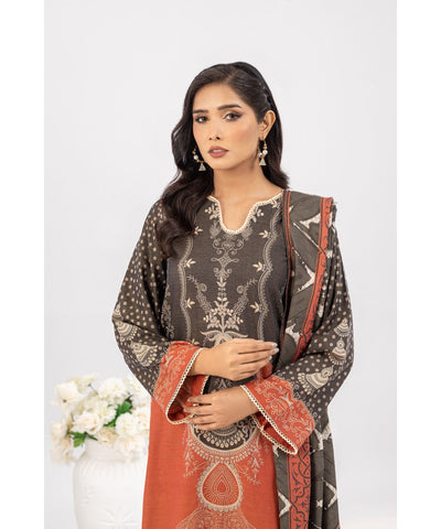 Gul Ahmed 3 Piece Printed Chambray Stitched Suit WNS-32270 B