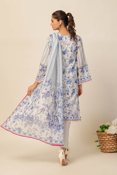 Ready To Wear Bonanza 3 Piece Digital Printed Lawn Suit - 1S24P3P400-Tropical Breeze
