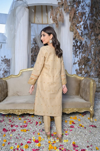 Tawakkal Fabrics 1 Piece Stitched Fancy Schiffli Embroidered Kurti ASK-02