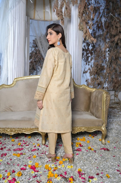 Tawakkal Fabrics 1 Piece Stitched Fancy Schiffli Embroidered Kurti ASK-04