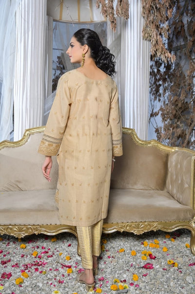Tawakkal Fabrics 1 Piece Stitched Fancy Schiffli Embroidered Kurti ASK-05