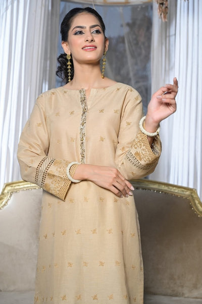 Tawakkal Fabrics 1 Piece Stitched Fancy Schiffli Embroidered Kurti ASK-05