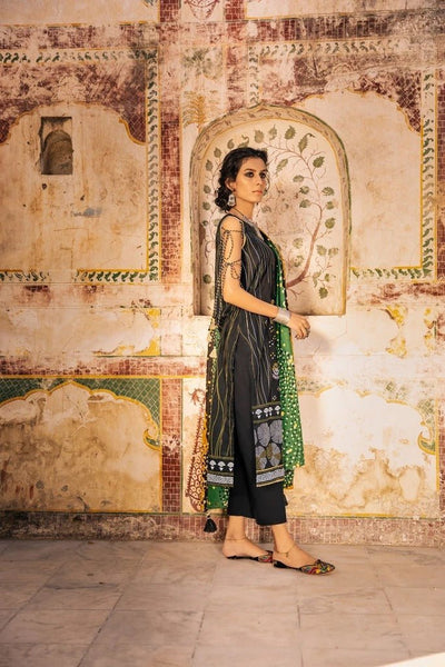 Lakhani Spring 3 Piece Unstitched Embroidered Lawn Suit BP-2043