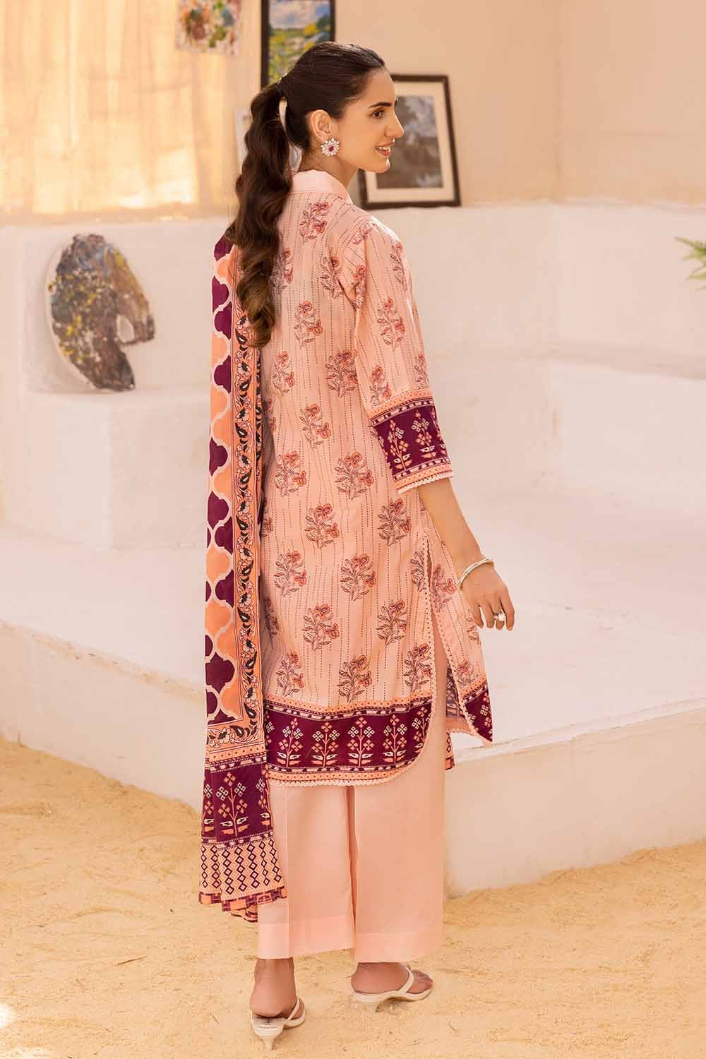Gul Ahmed 3PC Printed Lawn Unstitched Suit CL-32365 A