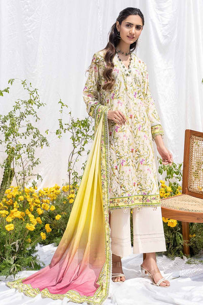 Gul Ahmed 3PC Printed Lawn Unstitched Suit CL-32546