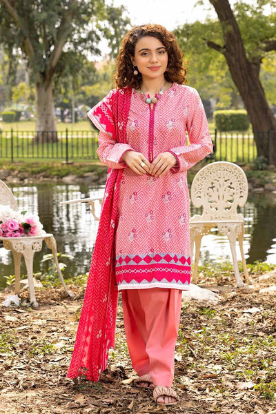 Gul Ahmed 3PC Printed Lawn Unstitched Suit CL-32584 A