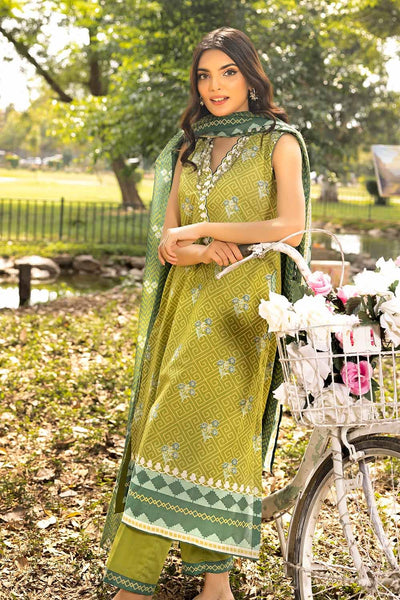 Gul Ahmed 3PC Printed Lawn Unstitched Suit CL-32584 B