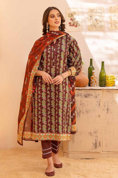 Gul Ahmed 3PC Printed Lawn Unstitched Suit CL-32586 B