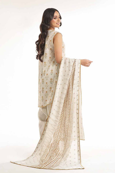 Gul Ahmed 3PC Unstitched Printed Lawn Suit CL-42251