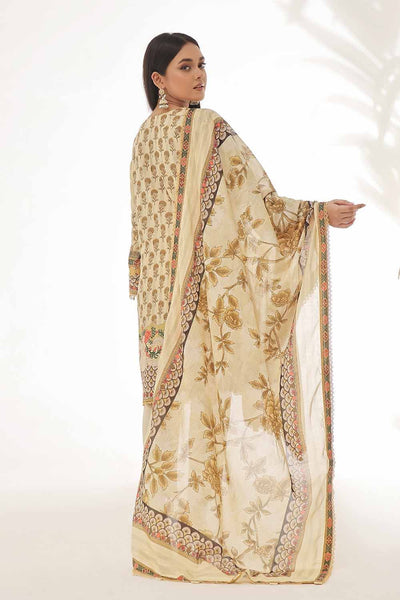 Gul Ahmed 3PC Unstitched Printed Lawn Suit CL-42254