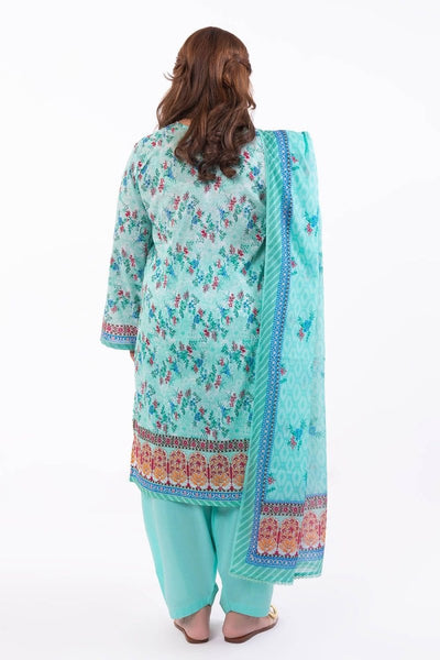 Gul Ahmed 3 Piece Unstitched Printed Lawn Suit CL-52126 A