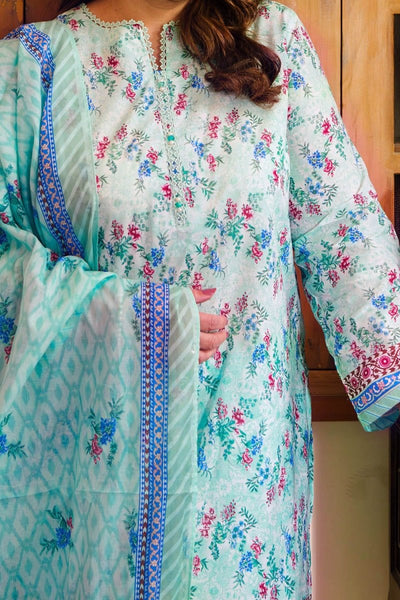 Gul Ahmed 3 Piece Unstitched Printed Lawn Suit CL-52126 A
