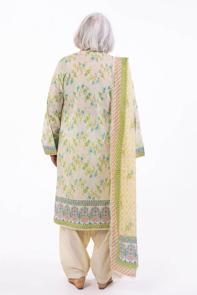 Gul Ahmed 3 Piece Unstitched Printed Lawn Suit CL-52126 B