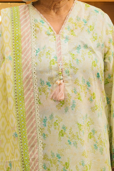 Gul Ahmed 3 Piece Unstitched Printed Lawn Suit CL-52126 B