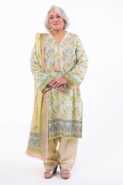 Gul Ahmed 3 Piece Unstitched Printed Lawn Suit CL-52126 B