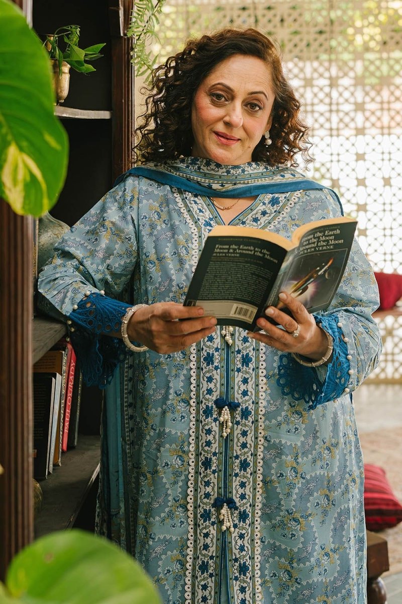 Gul Ahmed 3 Piece Unstitched Printed Lawn Suit CL-52380 A