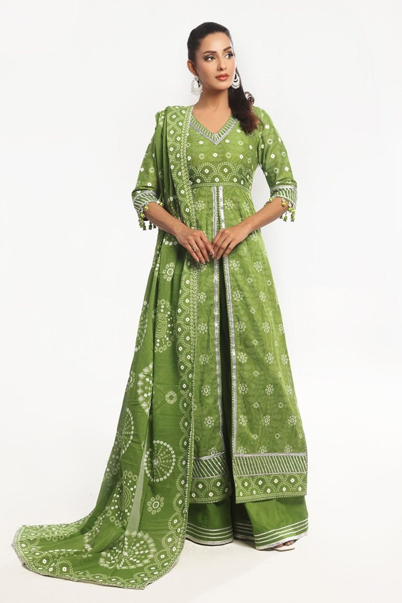 Gul Ahmed 3 Piece Unstitched Lacquer Printed Lawn Suit CL-52403 A