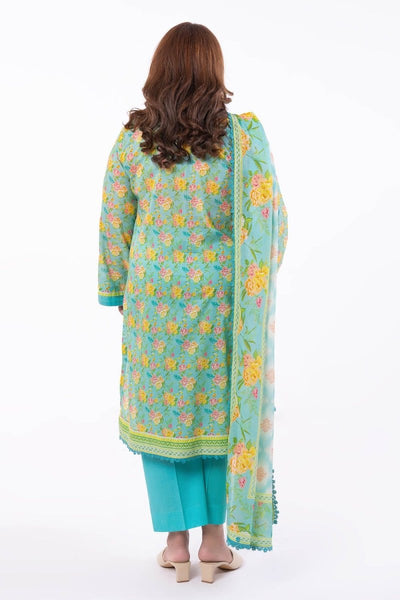 Gul Ahmed 3 Piece Unstitched Printed Lawn Suit CL-52417