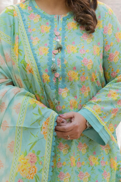 Gul Ahmed 3 Piece Unstitched Printed Lawn Suit CL-52417