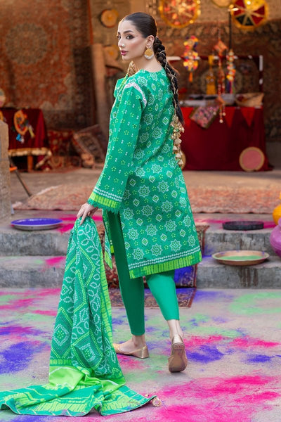 Gul Ahmed 3 Piece Unstitched Printed Lawn Suit CL-52445 A