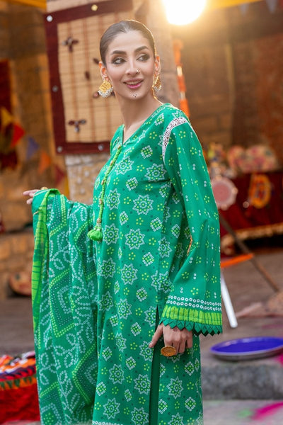 Gul Ahmed 3 Piece Unstitched Printed Lawn Suit CL-52445 A