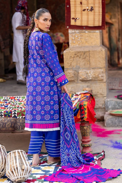 Gul Ahmed 3 Piece Unstitched Printed Lawn Suit CL-52445 B