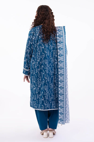 Gul Ahmed 3 Piece Unstitched Printed Lawn Suit CL-52454