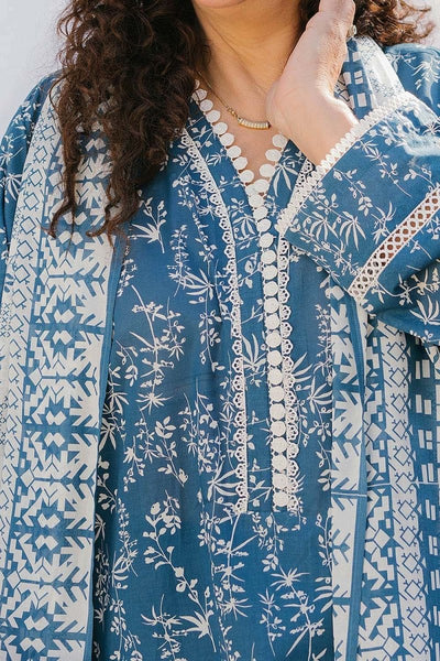 Gul Ahmed 3 Piece Unstitched Printed Lawn Suit CL-52454