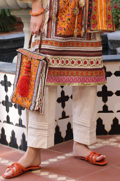 Gul Ahmed 3 Piece Unstitched Printed Lawn Suit with Printed Lawn Dupatta CL-52503