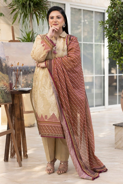 Gul Ahmed 3 Piece Unstitched Printed Lawn Suit CL-52625