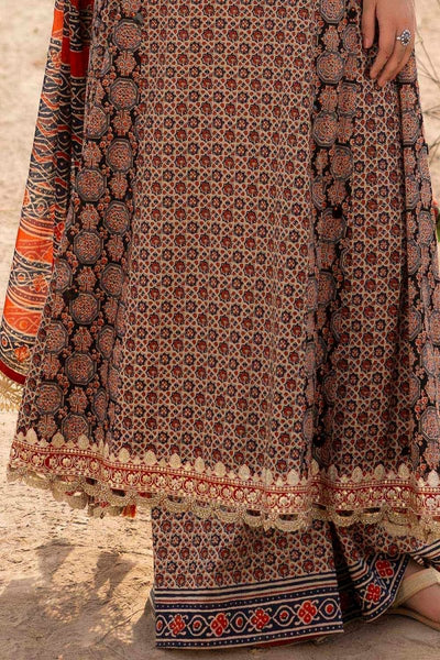 Gul Ahmed 3 Piece Unstitched Embroidered Printed Lawn Suit CL-52658