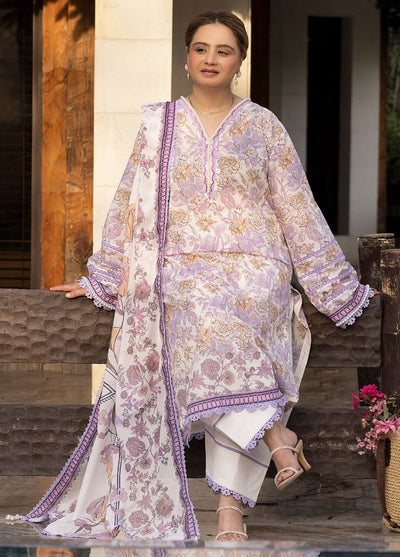 Gul Ahmed 3 Piece Unstitched Printed Lawn Suit CL-52666