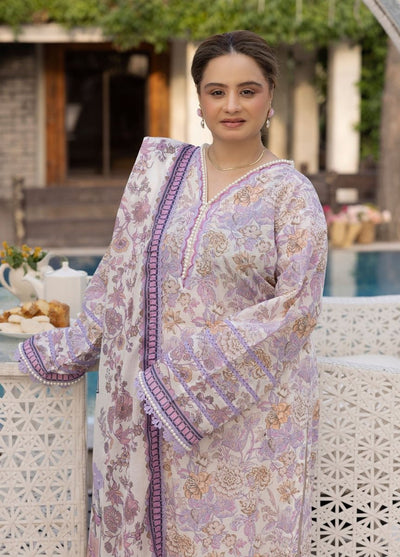 Gul Ahmed 3 Piece Unstitched Printed Lawn Suit CL-52666