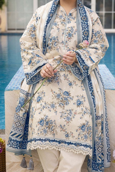 Gul Ahmed 3 Piece Unstitched Printed Lawn Suit CL-52669
