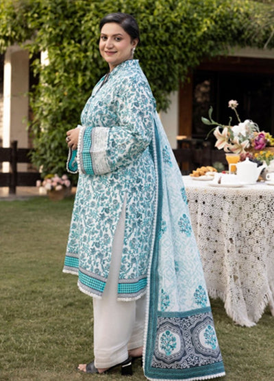 Gul Ahmed 3 Piece Unstitched Printed Lawn Suit CL-52679
