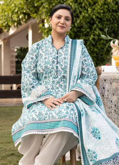 Gul Ahmed 3 Piece Unstitched Printed Lawn Suit CL-52679