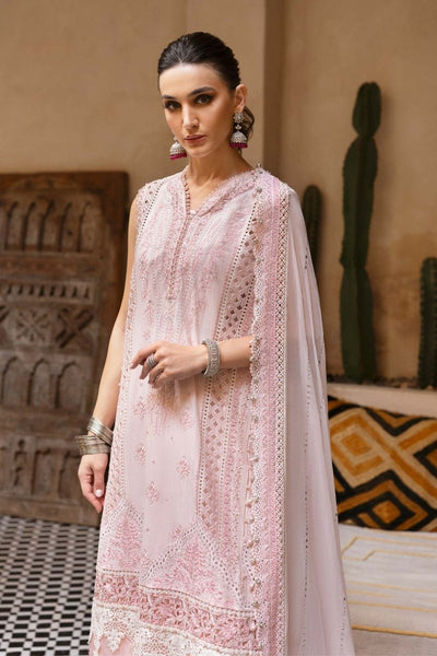 Maria. B 3 Piece Unstitched Embroidered Lawn Suit - D-2511-A
