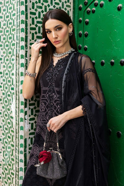 Maria. B 3 Piece Unstitched Embroidered Lawn Suit - D-2512-B