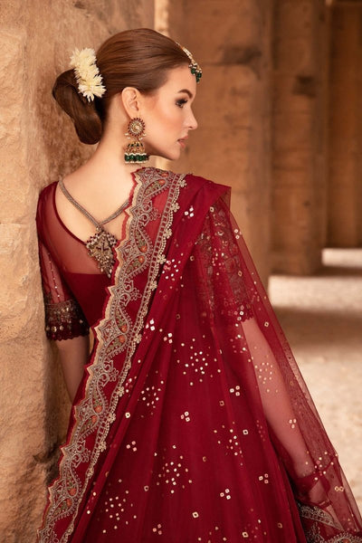 Maria. B 03 Piece Unstitched Printed Embroidered Lawn Suit - D-2403-B
