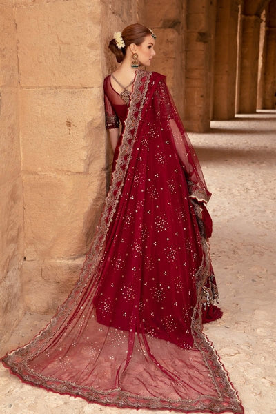 Maria. B 03 Piece Unstitched Printed Embroidered Lawn Suit - D-2403-B