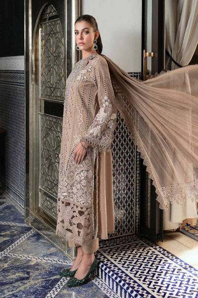 Maria. B 3 Piece Unstitched Embroidered Lawn Suit - D-2502-A