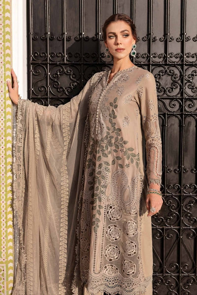 Maria. B 3 Piece Unstitched Embroidered Lawn Suit - D-2503-A