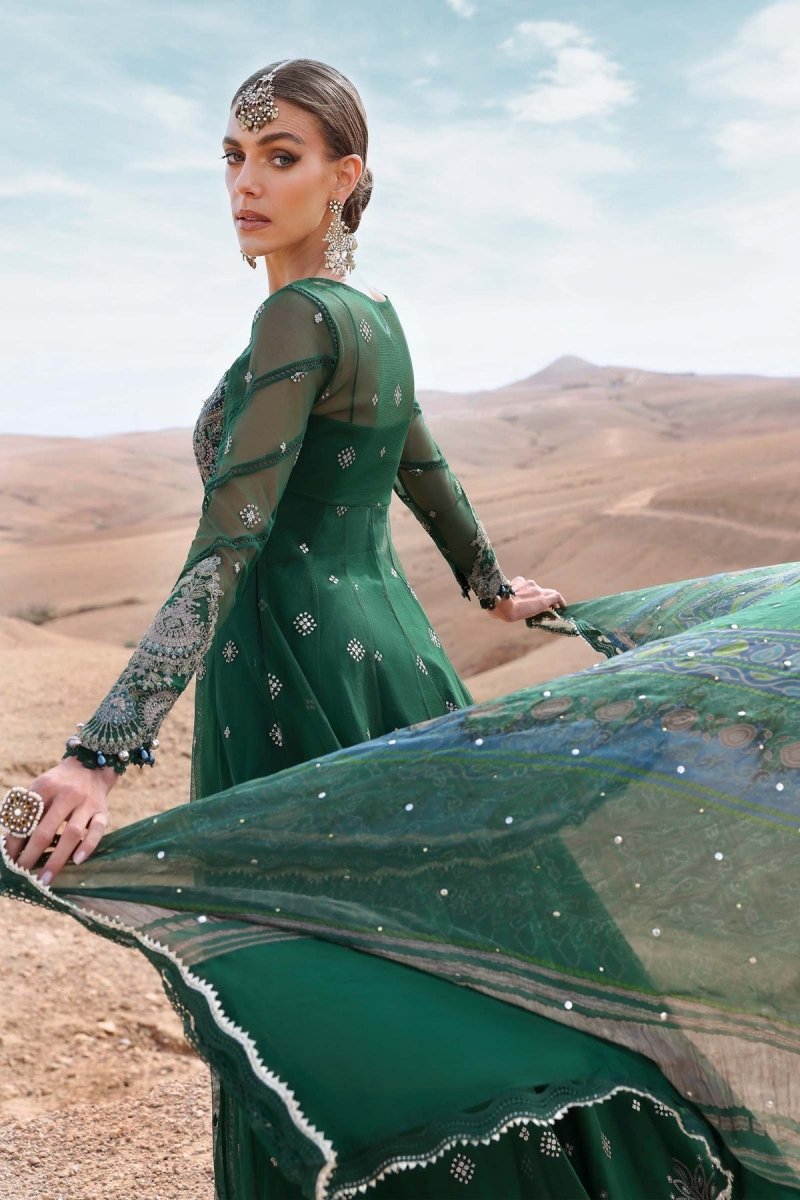 Maria. B 3 Piece Unstitched Embroidered Lawn Suit - D-2507-A