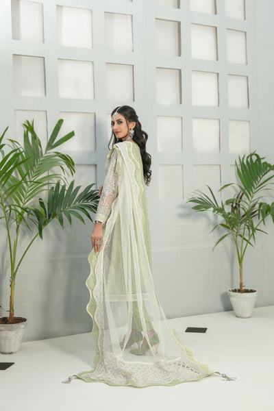 Tawakkal Fabrics 3 Piece Stitched Heavy Embroidered Fancy Suit D-7664