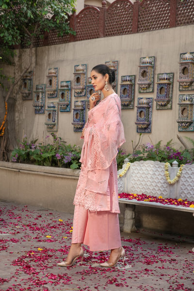 Tawakkal Fabrics 3 Piece Stitched Fancy Embroidered Lawn Suit D-8720