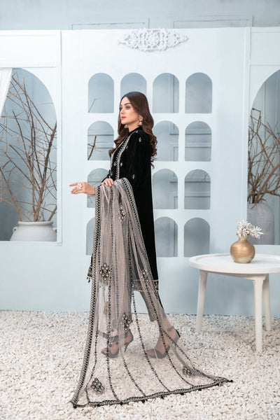 Tawakkal Fabrics 3 Piece Stitched Exclusive Viscose Schiffli Suit D-9821