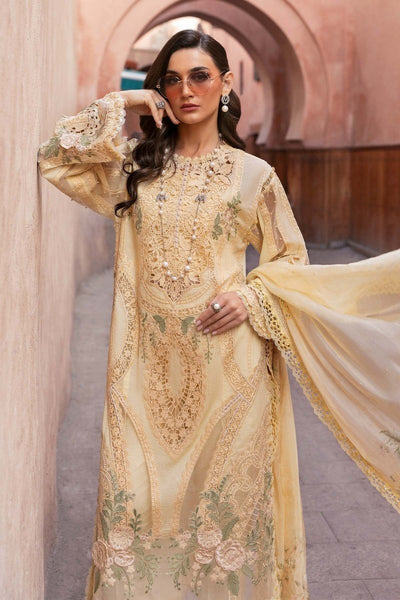 Maria. B 3 Piece Unstitched Embroidered Lawn Suit - D-2509-A