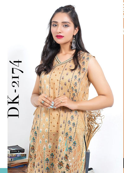 Lakhani 1 Piece Stitched Printed Lawn Shirt DK-2174