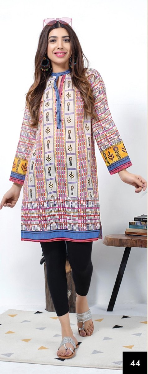 Lakhani 1 Piece Stitched Printed Lawn Shirt DK-2179