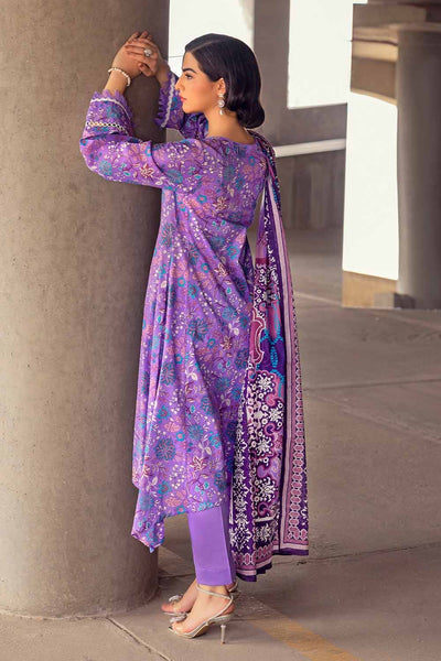 Gul Ahmed 3PC Cambric Printed Unstitched Suit with Denting Lawn Dupatta DN-32098 B